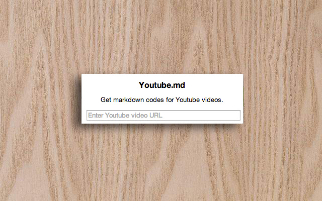 Youtube.md from Chrome web store to be run with OffiDocs Chromium online Youtube.md from Chrome web store to be run with OffiDocs Chromium online