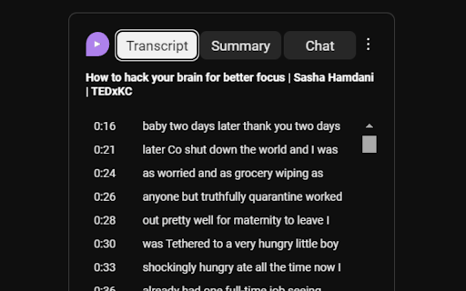 YouTube Summary Chat from Chrome web store to be run with OffiDocs Chromium online YouTube Summary Chat from Chrome web store to be run with OffiDocs Chromium online