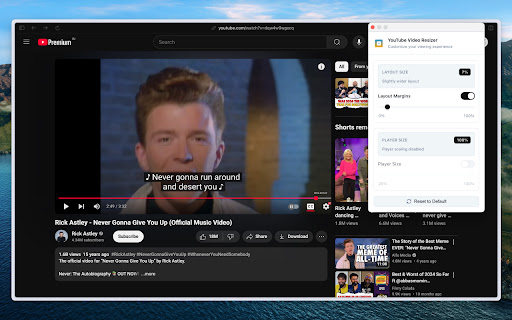 YouTube Video Resizer from Chrome web store to be run with OffiDocs Chromium online YouTube Video Resizer from Chrome web store to be run with OffiDocs Chromium online