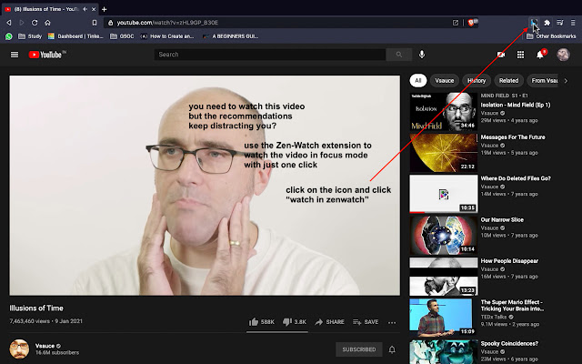 Zen Watch from Chrome web store to be run with OffiDocs Chromium online Zen Watch from Chrome web store to be run with OffiDocs Chromium online