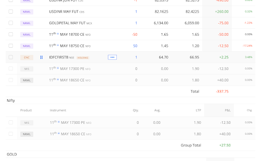 Zerodha Group Positions from Chrome web store to be run with OffiDocs Chromium online Zerodha Group Positions from Chrome web store to be run with OffiDocs Chromium online