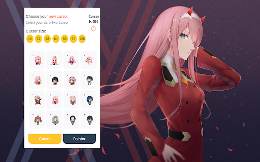 Zero Two Cursor from Chrome web store to be run with OffiDocs Chromium online Zero Two Cursor from Chrome web store to be run with OffiDocs Chromium online
