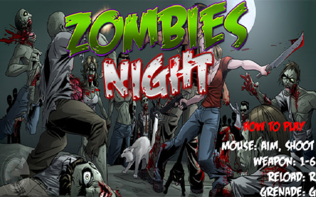 Zombies Night from Chrome web store to be run with OffiDocs Chromium online Zombies Night from Chrome web store to be run with OffiDocs Chromium online