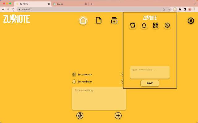 ZU NOTE from Chrome web store to be run with OffiDocs Chromium online ZU NOTE from Chrome web store to be run with OffiDocs Chromium online