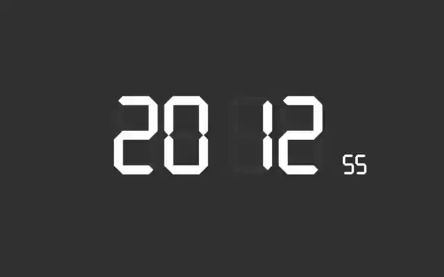 7 segment clock from Chrome web store to be run with OffiDocs Chromium online 7 segment clock from Chrome web store to be run with OffiDocs Chromium online