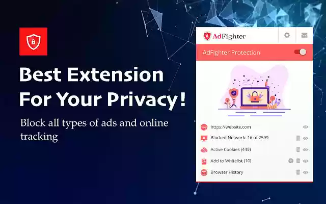 AdFighterFaster,Safer Smarter Ad Blocker from Chrome web store to be run with OffiDocs Chromium online AdFighterFaster,Safer Smarter Ad Blocker from Chrome web store to be run with OffiDocs Chromium online