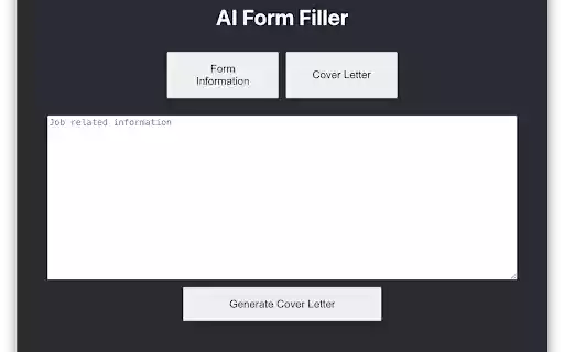 AI Form Filler from Chrome web store to be run with OffiDocs Chromium online AI Form Filler from Chrome web store to be run with OffiDocs Chromium online