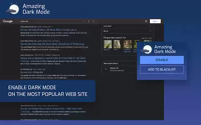 Amazing Dark Mode from Chrome web store to be run with OffiDocs Chromium online Amazing Dark Mode from Chrome web store to be run with OffiDocs Chromium online