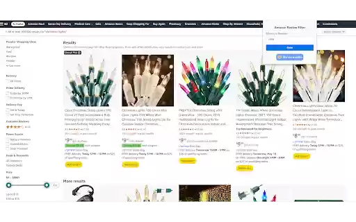 Amazon Filter by Reviews Count from Chrome web store to be run with OffiDocs Chromium online Amazon Filter by Reviews Count from Chrome web store to be run with OffiDocs Chromium online