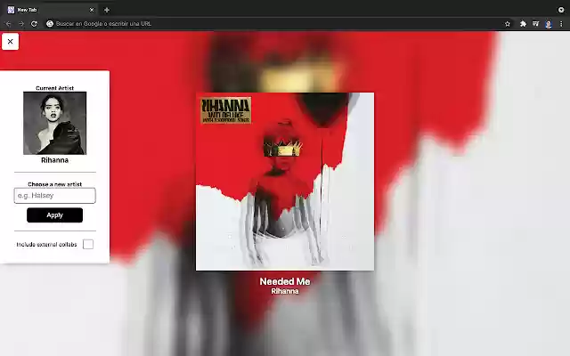 A New Tab, A New Song from Chrome web store to be run with OffiDocs Chromium online A New Tab, A New Song from Chrome web store to be run with OffiDocs Chromium online