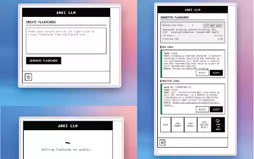 Anki LLM from Chrome web store to be run with OffiDocs Chromium online Anki LLM from Chrome web store to be run with OffiDocs Chromium online