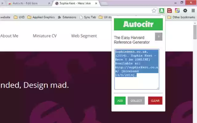 Autocitr from Chrome web store to be run with OffiDocs Chromium online Autocitr from Chrome web store to be run with OffiDocs Chromium online