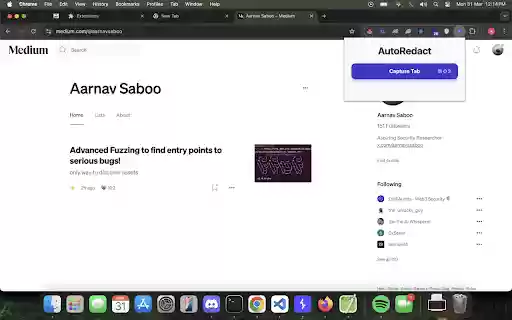 AutoRedact from Chrome web store to be run with OffiDocs Chromium online AutoRedact from Chrome web store to be run with OffiDocs Chromium online