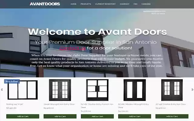 Avantdoors Your Premium Door Supplier from Chrome web store to be run with OffiDocs Chromium online Avantdoors Your Premium Door Supplier from Chrome web store to be run with OffiDocs Chromium online