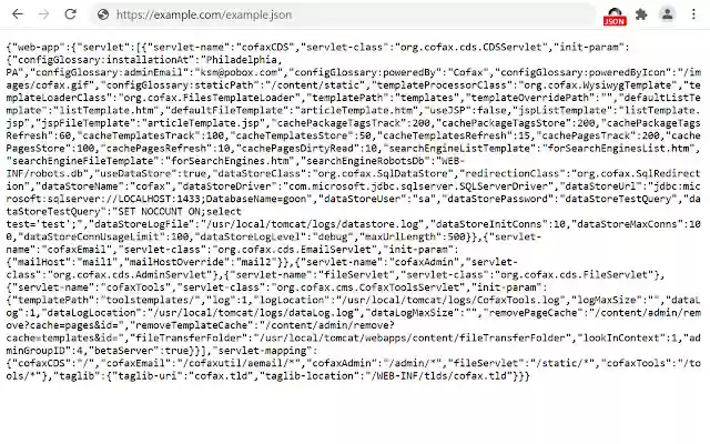 Basic JSON Formatter from Chrome web store to be run with OffiDocs Chromium online Basic JSON Formatter from Chrome web store to be run with OffiDocs Chromium online