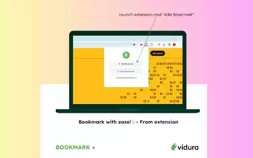 Bookmark Plus by Vidura from Chrome web store to be run with OffiDocs Chromium online Bookmark Plus by Vidura from Chrome web store to be run with OffiDocs Chromium online