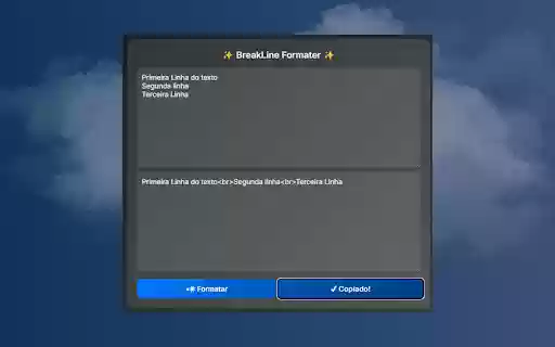 BreakLine Formatter from Chrome web store to be run with OffiDocs Chromium online BreakLine Formatter from Chrome web store to be run with OffiDocs Chromium online