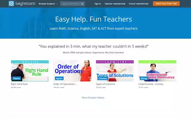 Brightstorm For Schools from Chrome web store to be run with OffiDocs Chromium online Brightstorm For Schools from Chrome web store to be run with OffiDocs Chromium online