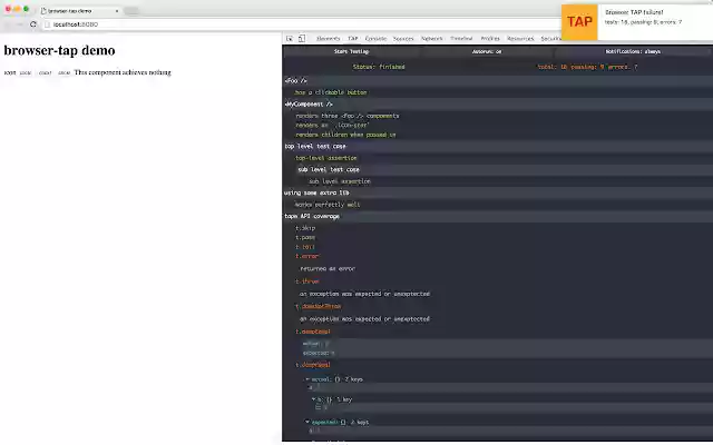 Browser TAP from Chrome web store to be run with OffiDocs Chromium online Browser TAP from Chrome web store to be run with OffiDocs Chromium online
