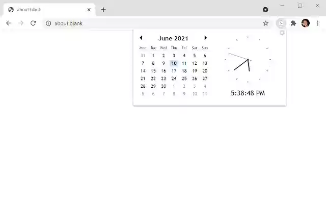 Calendar Clock from Chrome web store to be run with OffiDocs Chromium online Calendar Clock from Chrome web store to be run with OffiDocs Chromium online