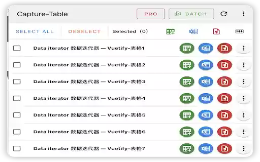 Capture Table from Chrome web store to be run with OffiDocs Chromium online Capture Table from Chrome web store to be run with OffiDocs Chromium online