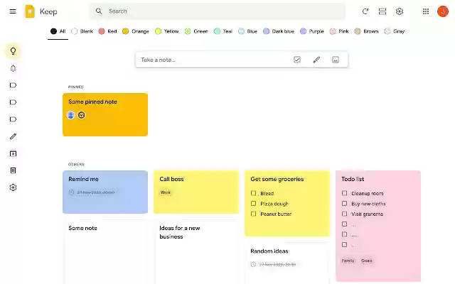 Category Tabs for Google Keep™ from Chrome web store to be run with OffiDocs Chromium online Category Tabs for Google Keep™ from Chrome web store to be run with OffiDocs Chromium online