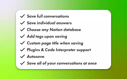 Chat to Notion from Chrome web store to be run with OffiDocs Chromium online Chat to Notion from Chrome web store to be run with OffiDocs Chromium online