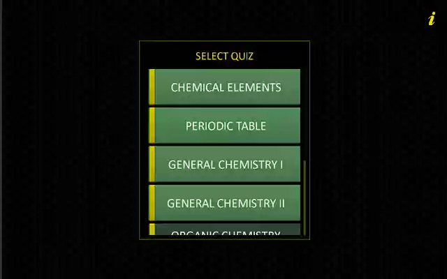 Chemistry Quiz from Chrome web store to be run with OffiDocs Chromium online Chemistry Quiz from Chrome web store to be run with OffiDocs Chromium online