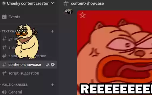 Chonky Friend from Chrome web store to be run with OffiDocs Chromium online Chonky Friend from Chrome web store to be run with OffiDocs Chromium online