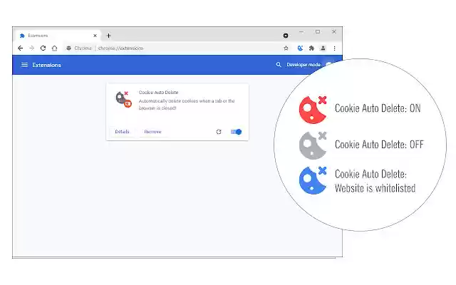 Cookie AutoDelete from Chrome web store to be run with OffiDocs Chromium online Cookie AutoDelete from Chrome web store to be run with OffiDocs Chromium online