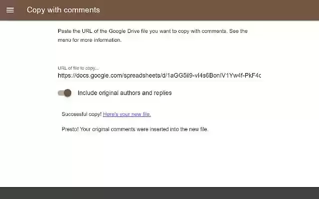 Copy with comments from Chrome web store to be run with OffiDocs Chromium online Copy with comments from Chrome web store to be run with OffiDocs Chromium online