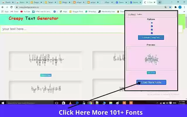 Creepy Text Generator ➤ #1 Creepy Text Fonts from Chrome web store to be run with OffiDocs Chromium online Creepy Text Generator ➤ #1 Creepy Text Fonts from Chrome web store to be run with OffiDocs Chromium online
