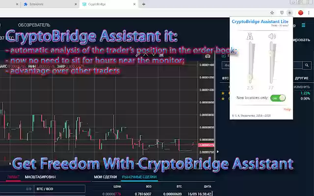 CryptoBridge Assistant Lite from Chrome web store to be run with OffiDocs Chromium online CryptoBridge Assistant Lite from Chrome web store to be run with OffiDocs Chromium online