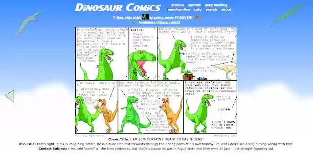 Dinosaur Comics Easter Eggs from Chrome web store to be run with OffiDocs Chromium online Dinosaur Comics Easter Eggs from Chrome web store to be run with OffiDocs Chromium online
