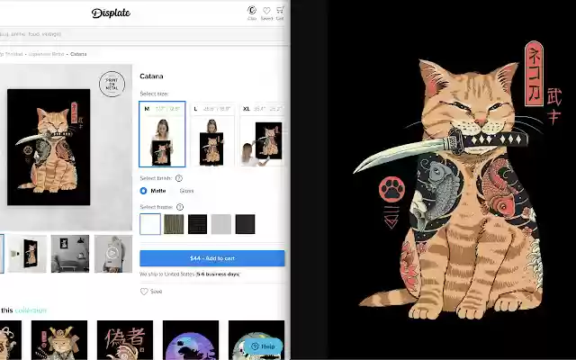 Displate Fullscreen Viewer from Chrome web store to be run with OffiDocs Chromium online Displate Fullscreen Viewer from Chrome web store to be run with OffiDocs Chromium online