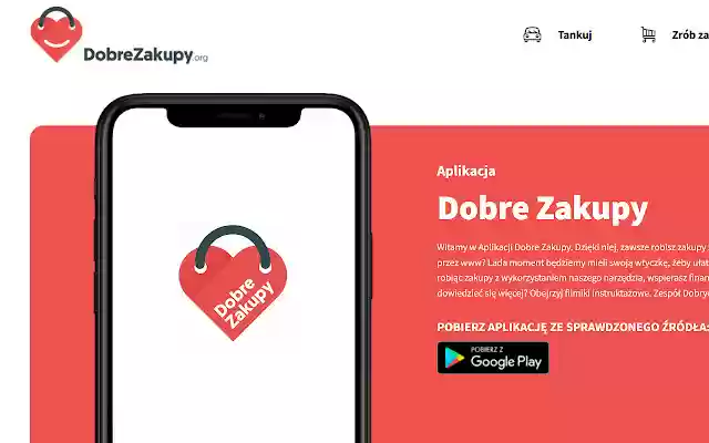 Dobre Zakupy from Chrome web store to be run with OffiDocs Chromium online Dobre Zakupy from Chrome web store to be run with OffiDocs Chromium online