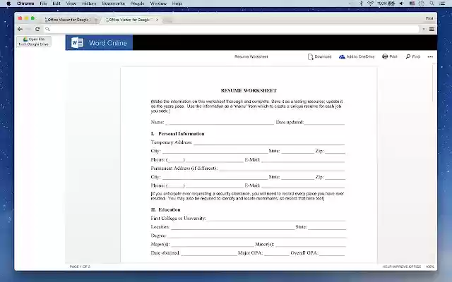 DOC, DOCX, PPT File Viewer from Chrome web store to be run with OffiDocs Chromium online DOC, DOCX, PPT File Viewer from Chrome web store to be run with OffiDocs Chromium online
