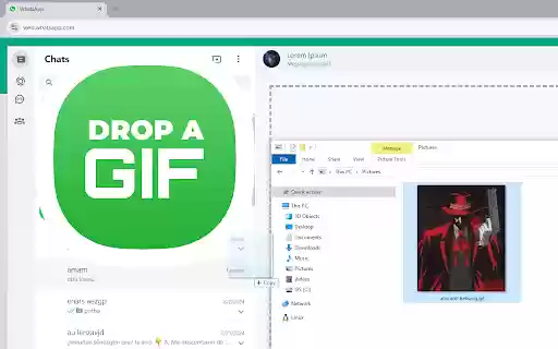 Drop a GIF from Chrome web store to be run with OffiDocs Chromium online Drop a GIF from Chrome web store to be run with OffiDocs Chromium online