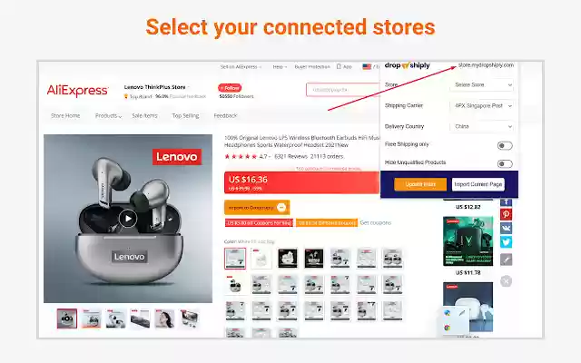 Dropshiply from Chrome web store to be run with OffiDocs Chromium online Dropshiply from Chrome web store to be run with OffiDocs Chromium online