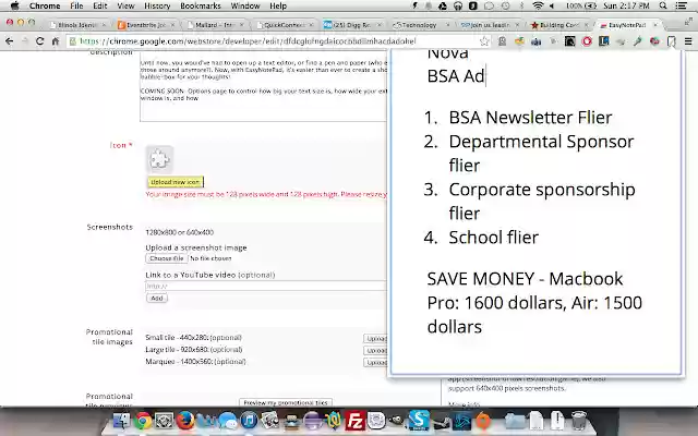 Easy NotePad from Chrome web store to be run with OffiDocs Chromium online Easy NotePad from Chrome web store to be run with OffiDocs Chromium online