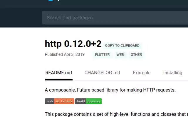 Easy Pub.Dev from Chrome web store to be run with OffiDocs Chromium online Easy Pub.Dev from Chrome web store to be run with OffiDocs Chromium online