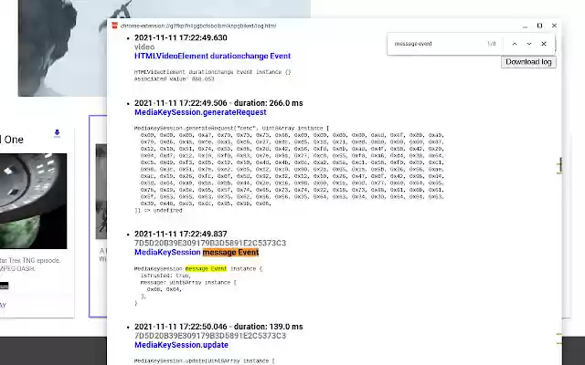 EME Call and Event Logger from Chrome web store to be run with OffiDocs Chromium online EME Call and Event Logger from Chrome web store to be run with OffiDocs Chromium online