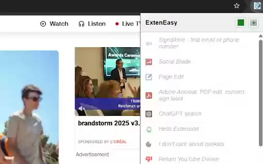 ExtenEasy from Chrome web store to be run with OffiDocs Chromium online ExtenEasy from Chrome web store to be run with OffiDocs Chromium online