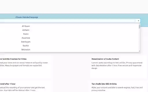 Extract text from audio and video online from Chrome web store to be run with OffiDocs Chromium online Extract text from audio and video online from Chrome web store to be run with OffiDocs Chromium online