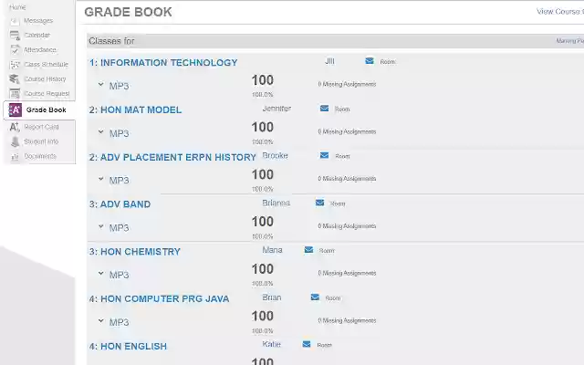 Fake StudentVue Grades from Chrome web store to be run with OffiDocs Chromium online Fake StudentVue Grades from Chrome web store to be run with OffiDocs Chromium online