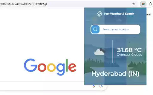 Fast Weather Search from Chrome web store to be run with OffiDocs Chromium online Fast Weather Search from Chrome web store to be run with OffiDocs Chromium online