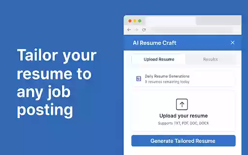 FireResume AI from Chrome web store to be run with OffiDocs Chromium online FireResume AI from Chrome web store to be run with OffiDocs Chromium online