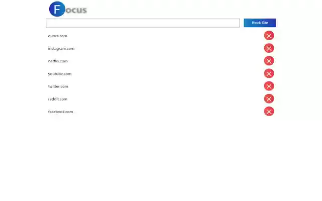 Focus App from Chrome web store to be run with OffiDocs Chromium online Focus App from Chrome web store to be run with OffiDocs Chromium online