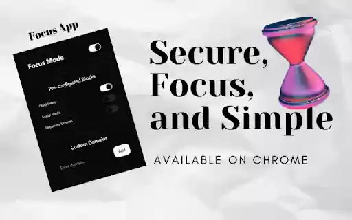 Focus Productivity Booster from Chrome web store to be run with OffiDocs Chromium online Focus Productivity Booster from Chrome web store to be run with OffiDocs Chromium online