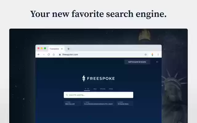 Freespoke Search from Chrome web store to be run with OffiDocs Chromium online Freespoke Search from Chrome web store to be run with OffiDocs Chromium online